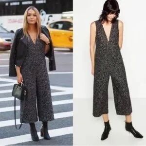 Zara Dark Gray Jumpsuit XS